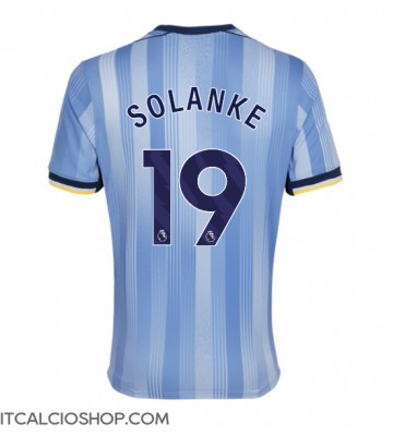 Tottenham Hotspur Dominic Solanke #19 Seconda Maglia 2024-25 Manica Corta